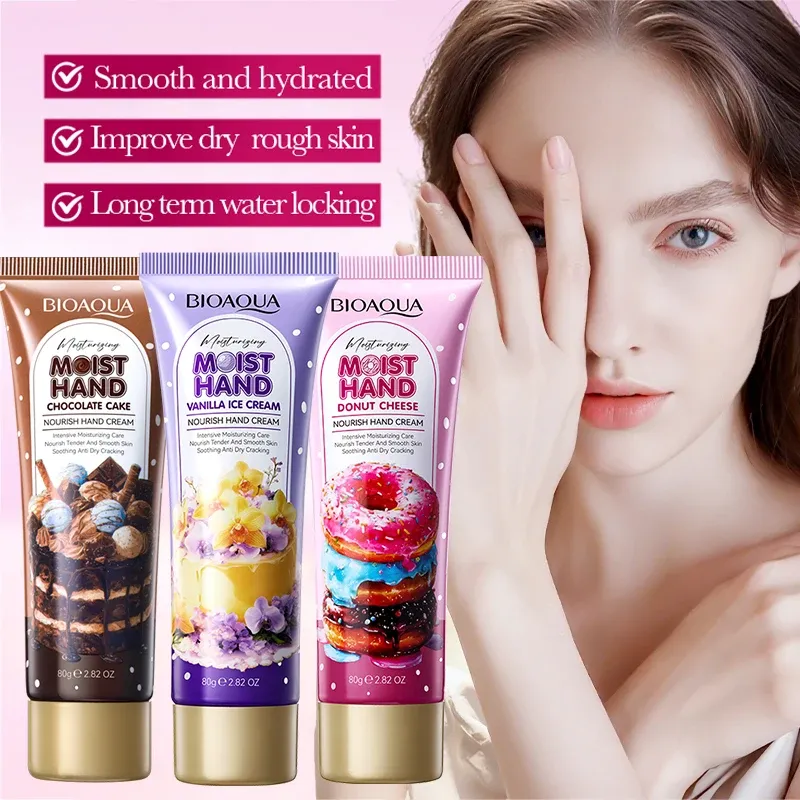 BIOAQUA 80g Moisturizing Hand Cream for Dry, Cracked Hands