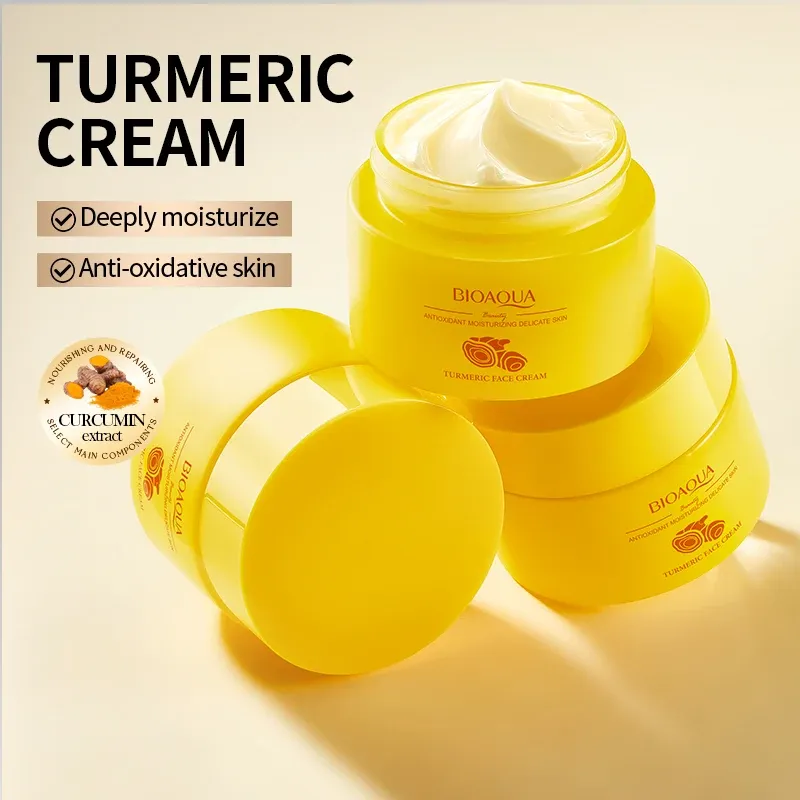 BIOAQUA Turmeric Moisturising Face and Eye Cream Kit