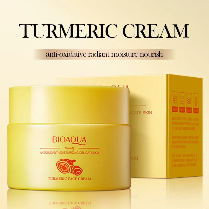 BIOAQUA Turmeric Moisturising Face and Eye Cream Kit