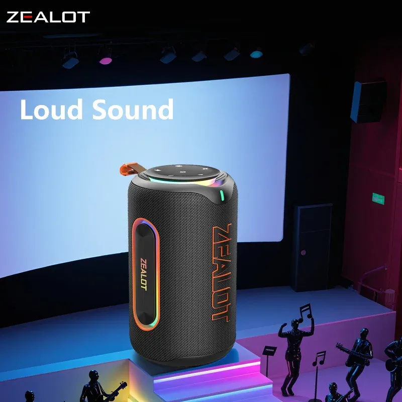 ZEALOT MP1 60W Portable RGB Bluetooth Speaker