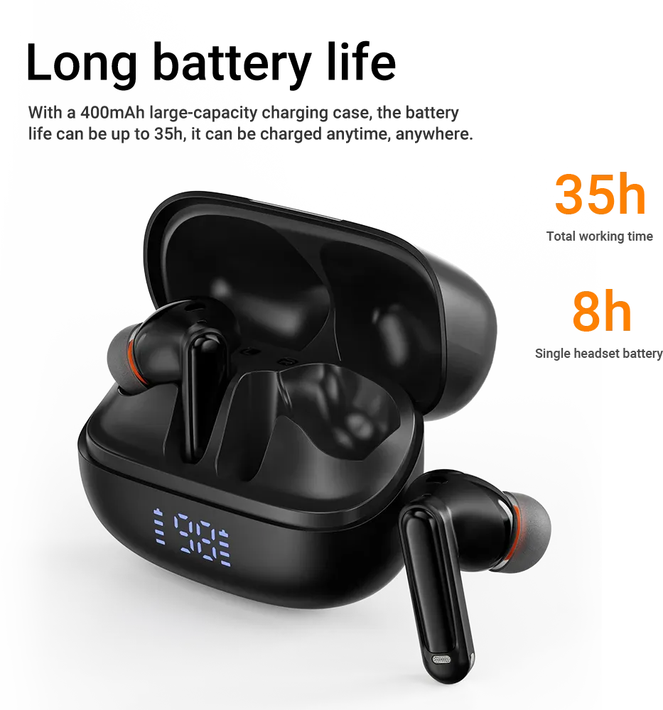 ACEFAST ANC Bluetooth 5.4 Wireless Earbuds with 4 Mics