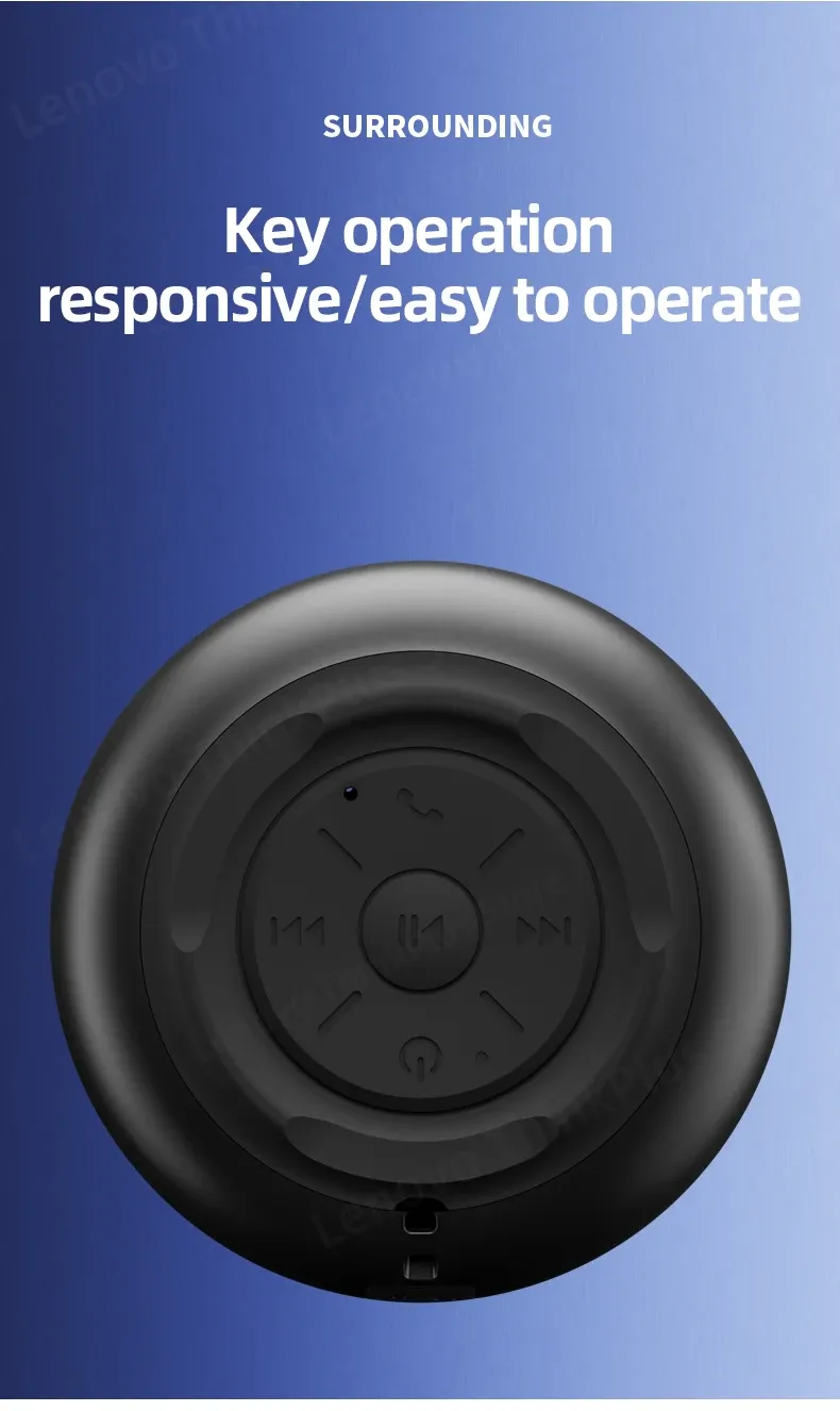 Lenovo K30 Portable Waterproof Bluetooth Speaker