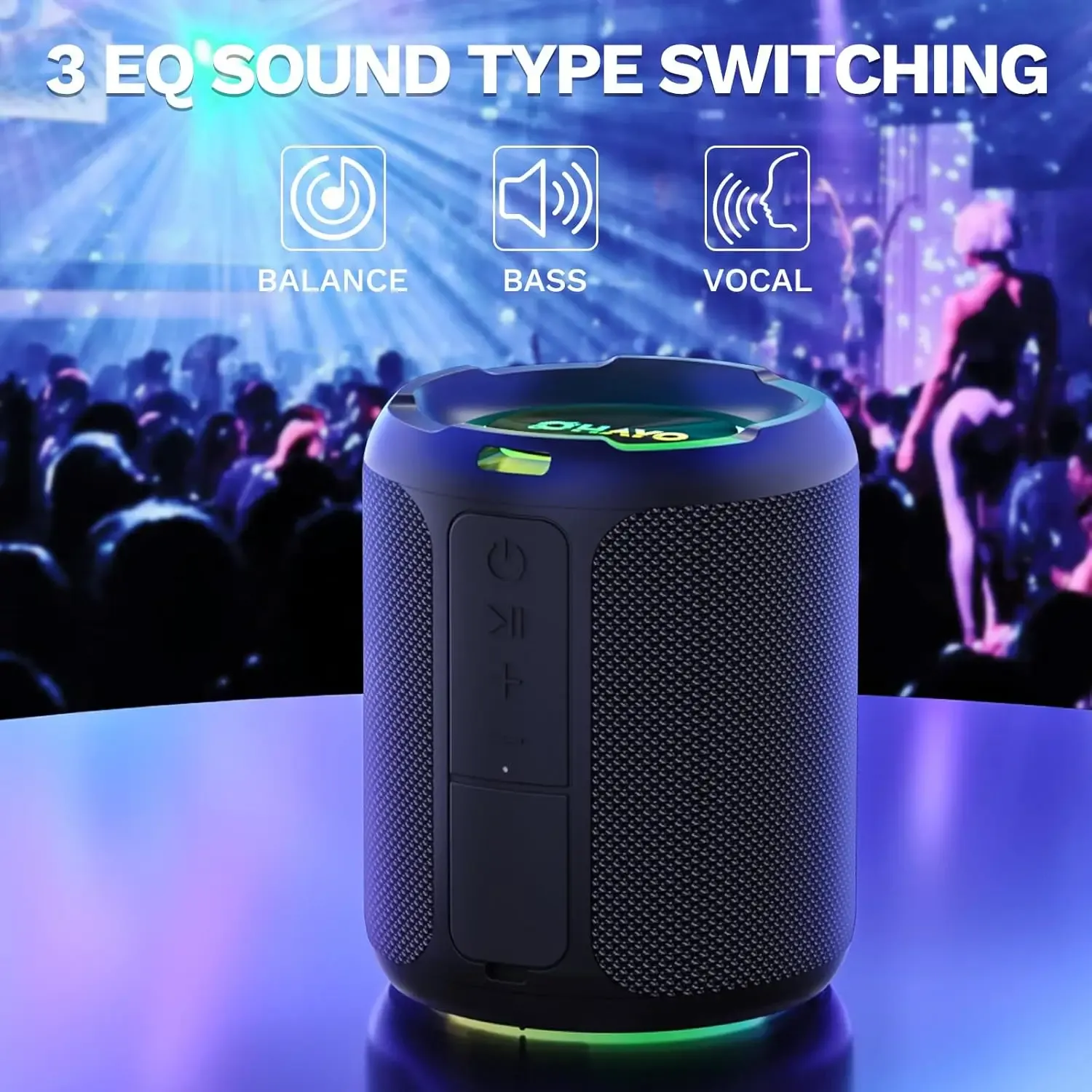 Ohayo X3 40W IPX7 Portable Bluetooth Speaker