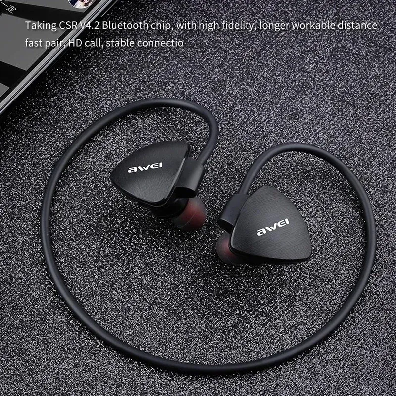 Awei A847BL Wireless Sport Neckband Earphones