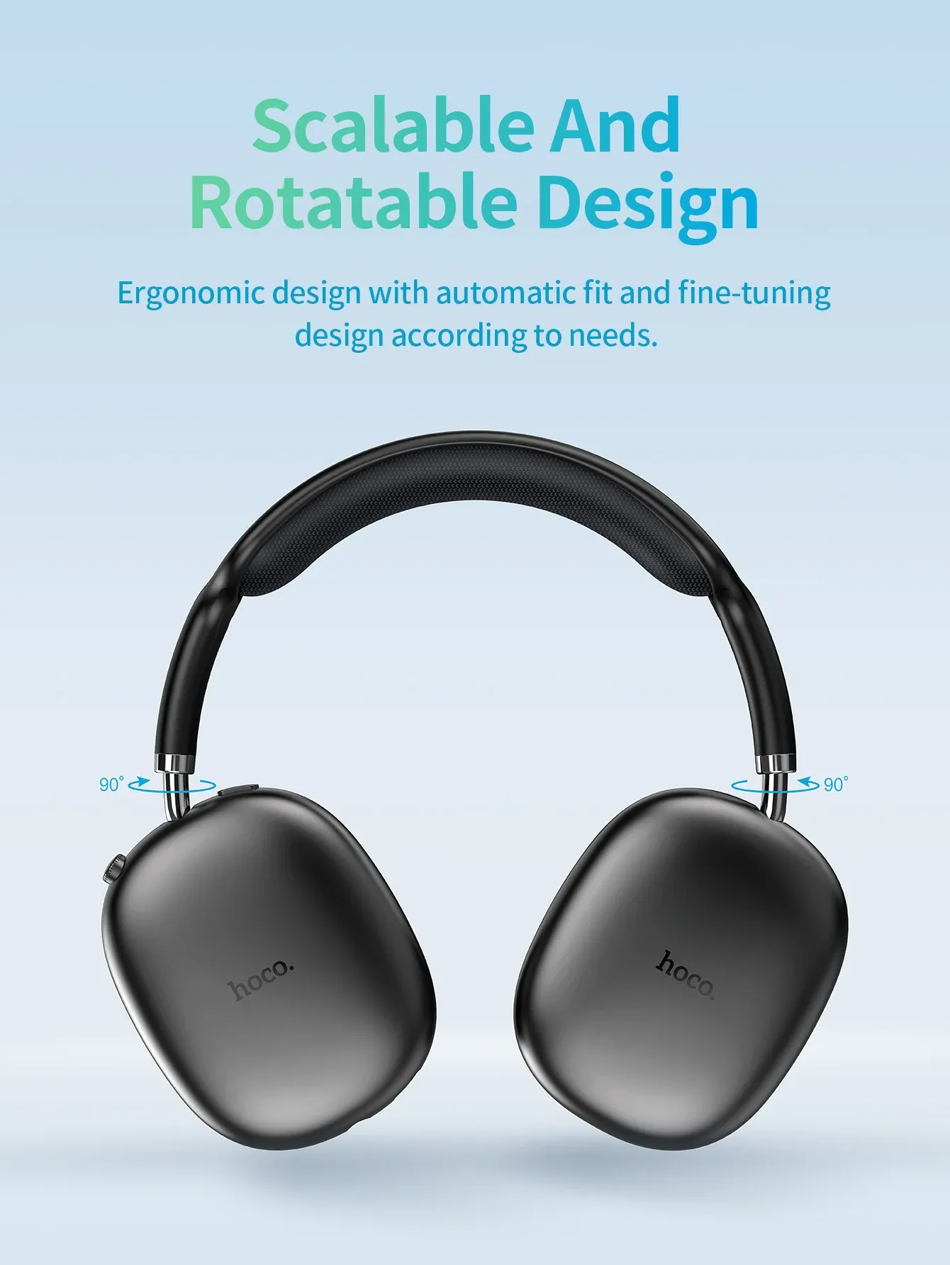 Hoco W35 Air Wireless Over-Ear Headphones