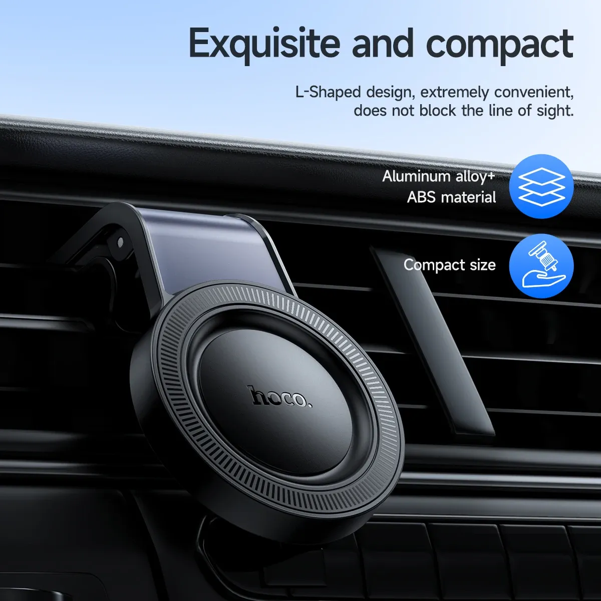 HOCO Magnetic Air Vent Car Phone Holder