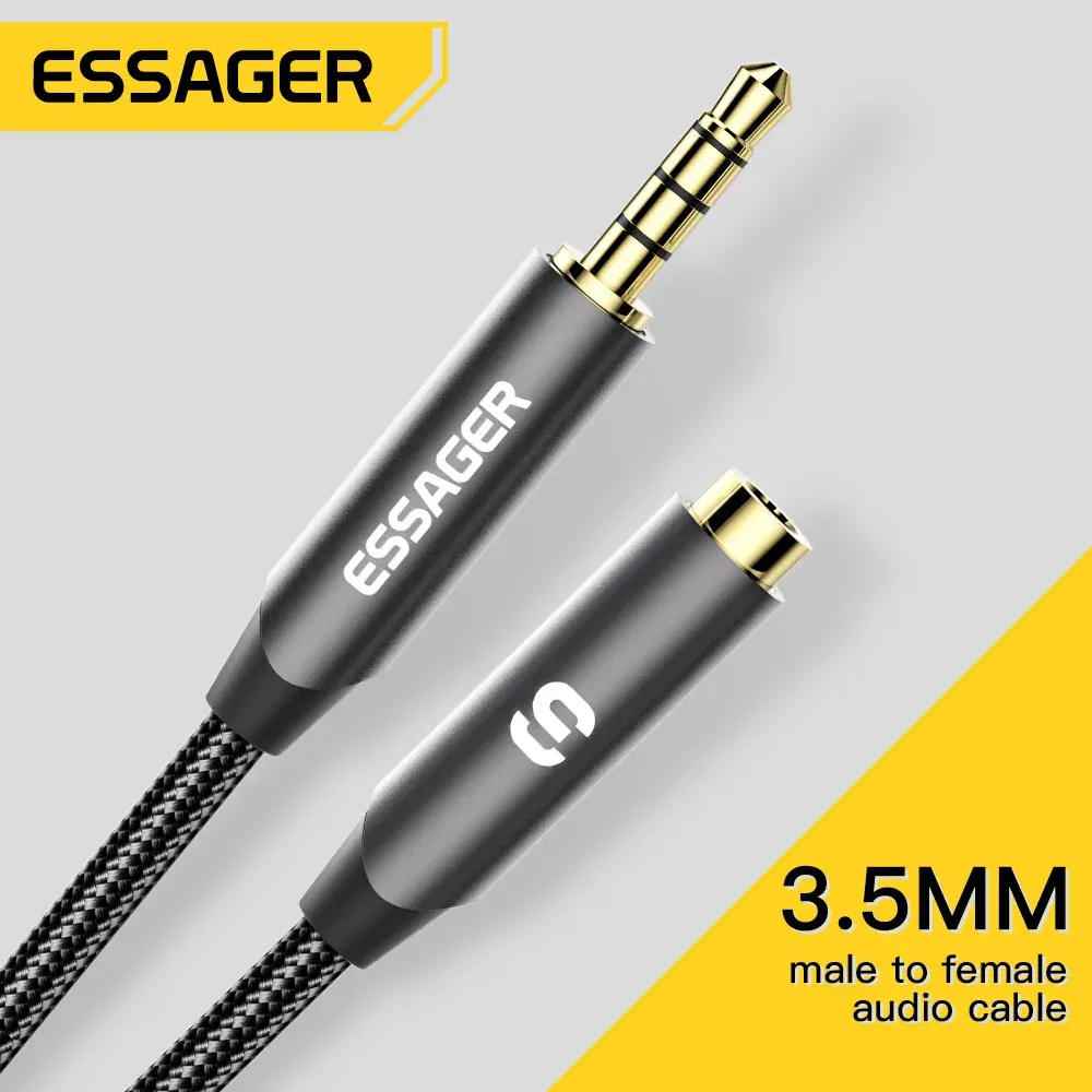 Essager 3.5mm Female-to-Male Audio Extension Adapter