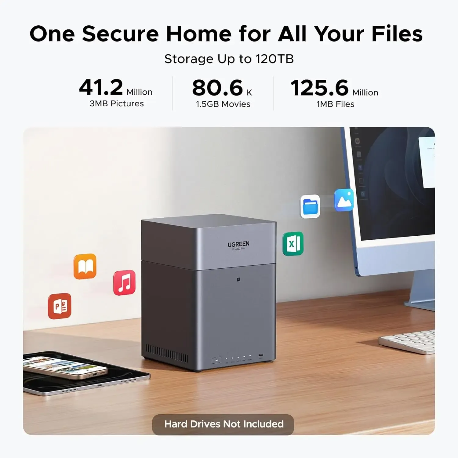 UGREEN DH4300 Plus 4-Bay Desktop NAS