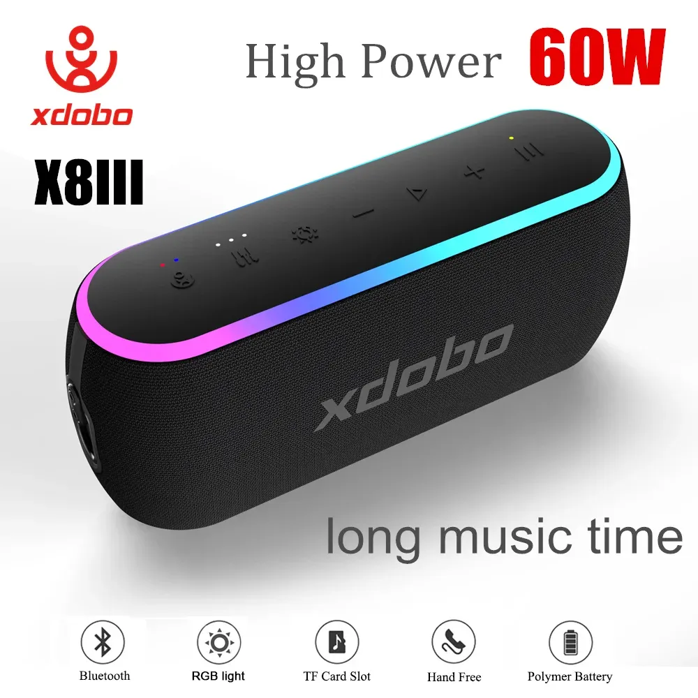 XDOBO X8 III Portable IPX7 Bluetooth Speaker