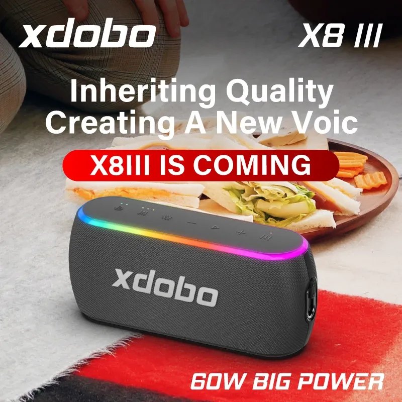 XDOBO X8 III Portable IPX7 Bluetooth Speaker