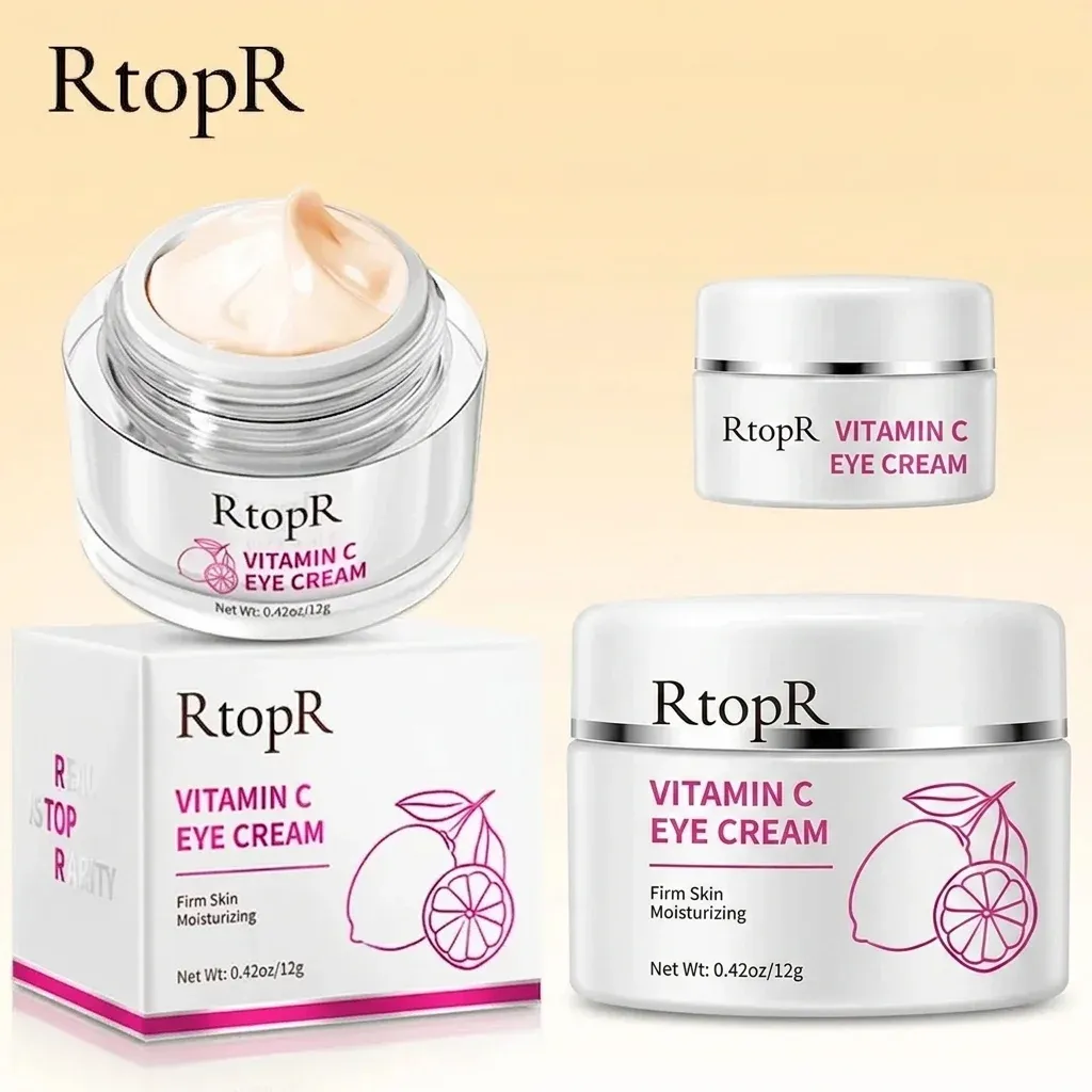 Vitamin C eye cream jar and box