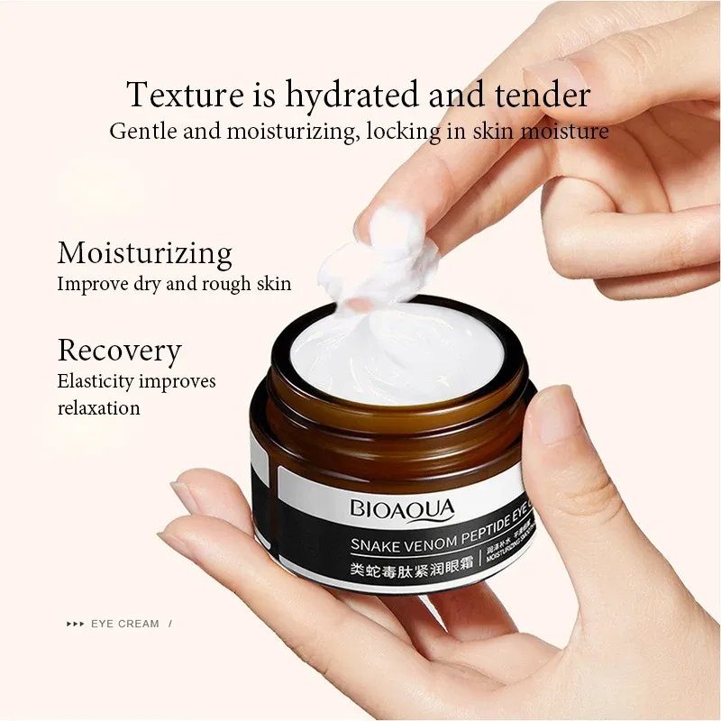 BIOAQUA Peptide Moisturizing Eye Cream for Dark Circles