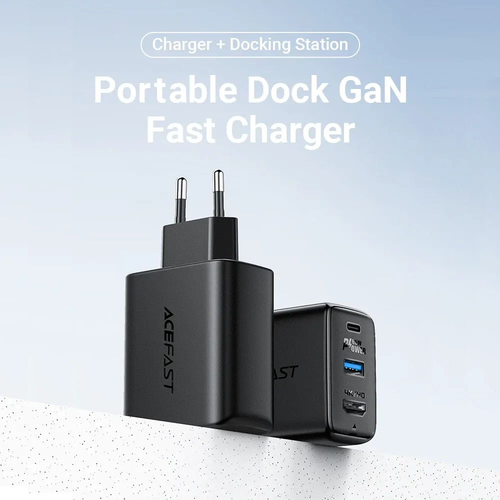 ACEFAST A17 65W GaN HDMI Dock Charger