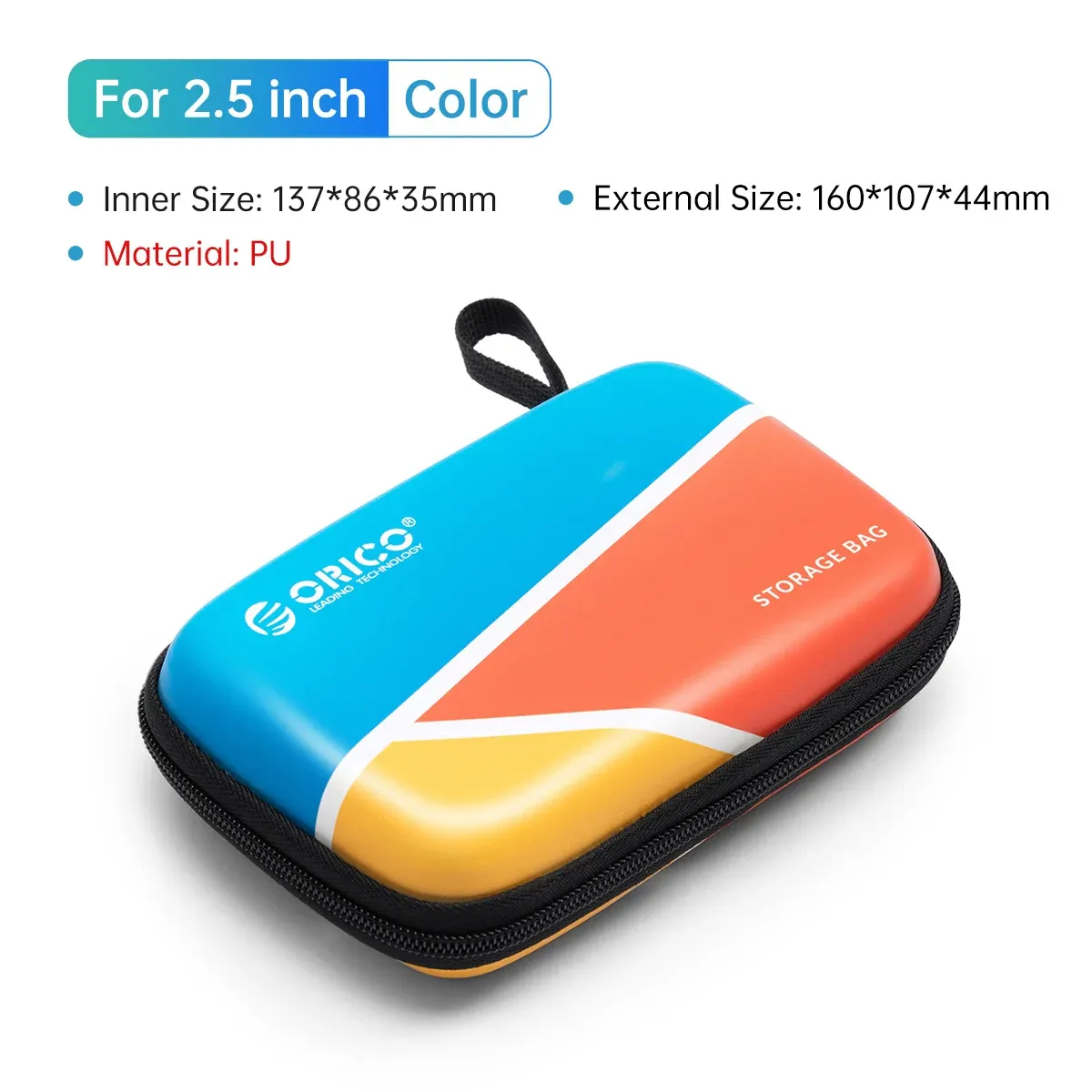 ORICO EVA Hard Drive Protection Case Bag for HDD, SSD and Accessories
