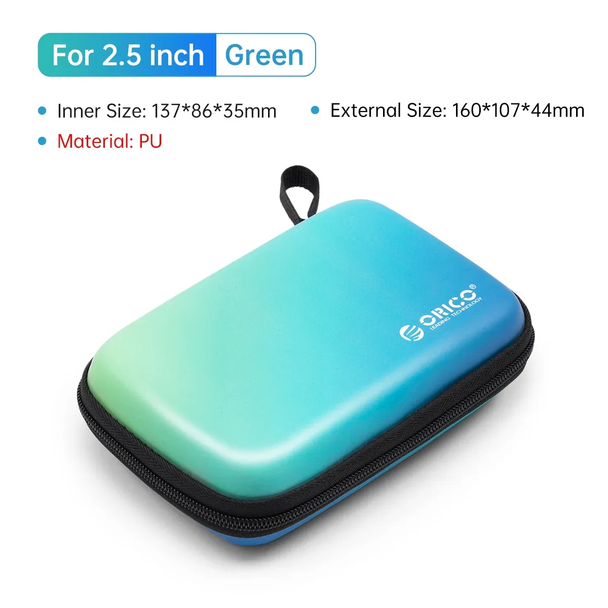 ORICO EVA Hard Drive Protection Case Bag for HDD, SSD and Accessories