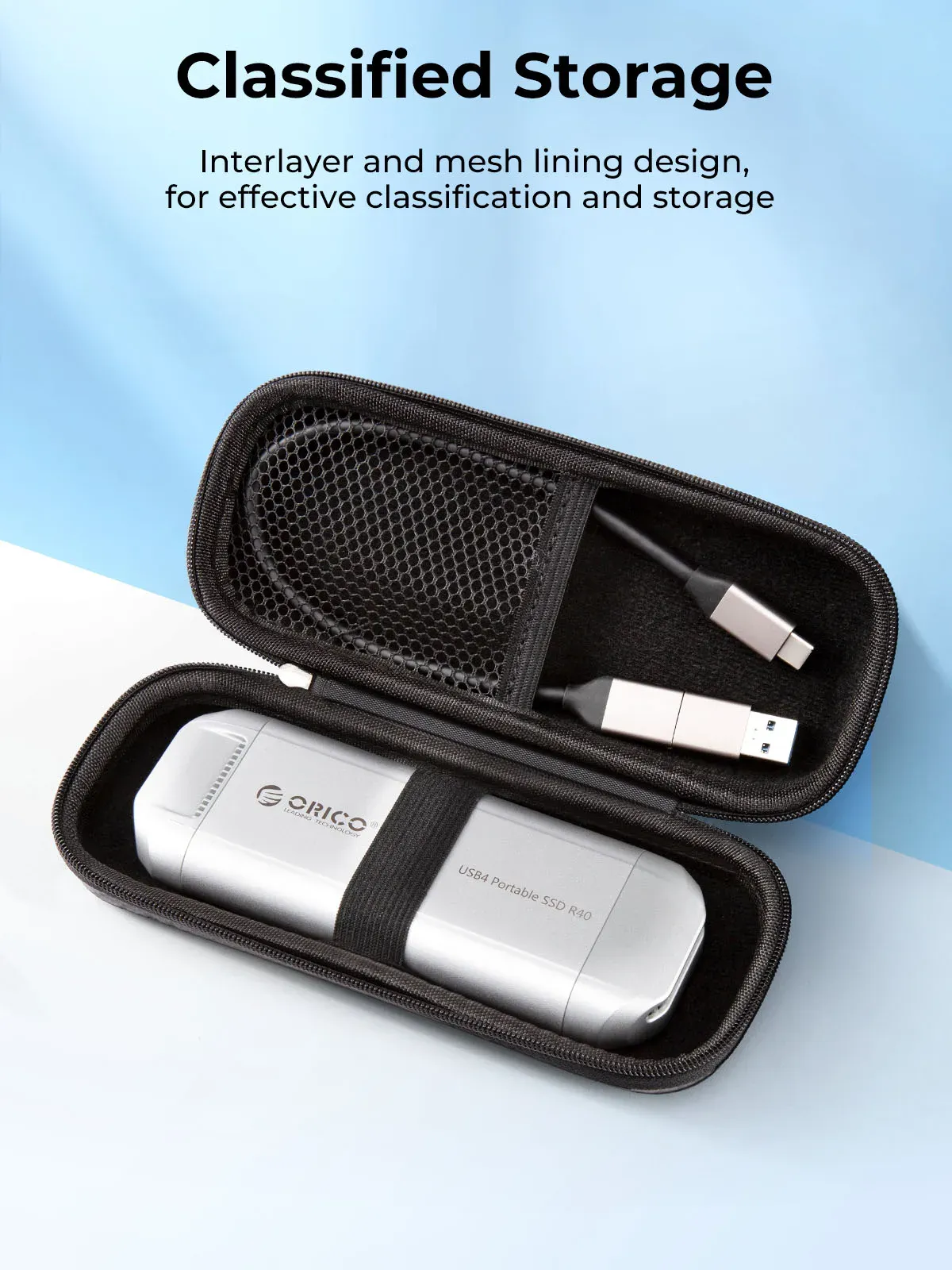 Orico Shockproof EVA Storage Case for SSDs and Cables