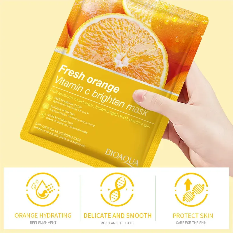 BIOAQUA Fruit Sheet Mask 8-Piece Hydration Set