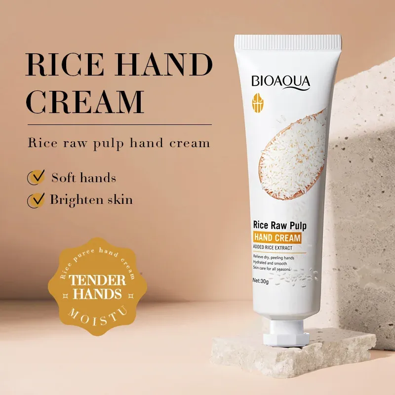 BIOAQUA White Rice Moisturizing Hand Cream