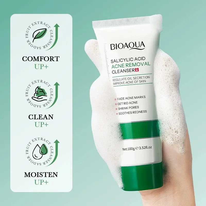 BIOAQUA Salicylic Acid Oil-Control Facial Cleanser