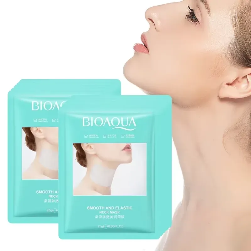 BIOAQUA Collagen Neck Mask 10-Piece Moisturizing Set