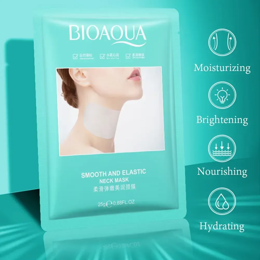 BIOAQUA Collagen Neck Mask 10-Piece Moisturizing Set