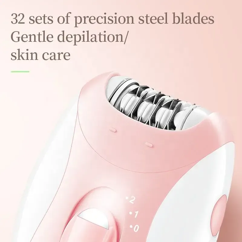Kemei Rechargeable Face and Body Epilator Trimmer