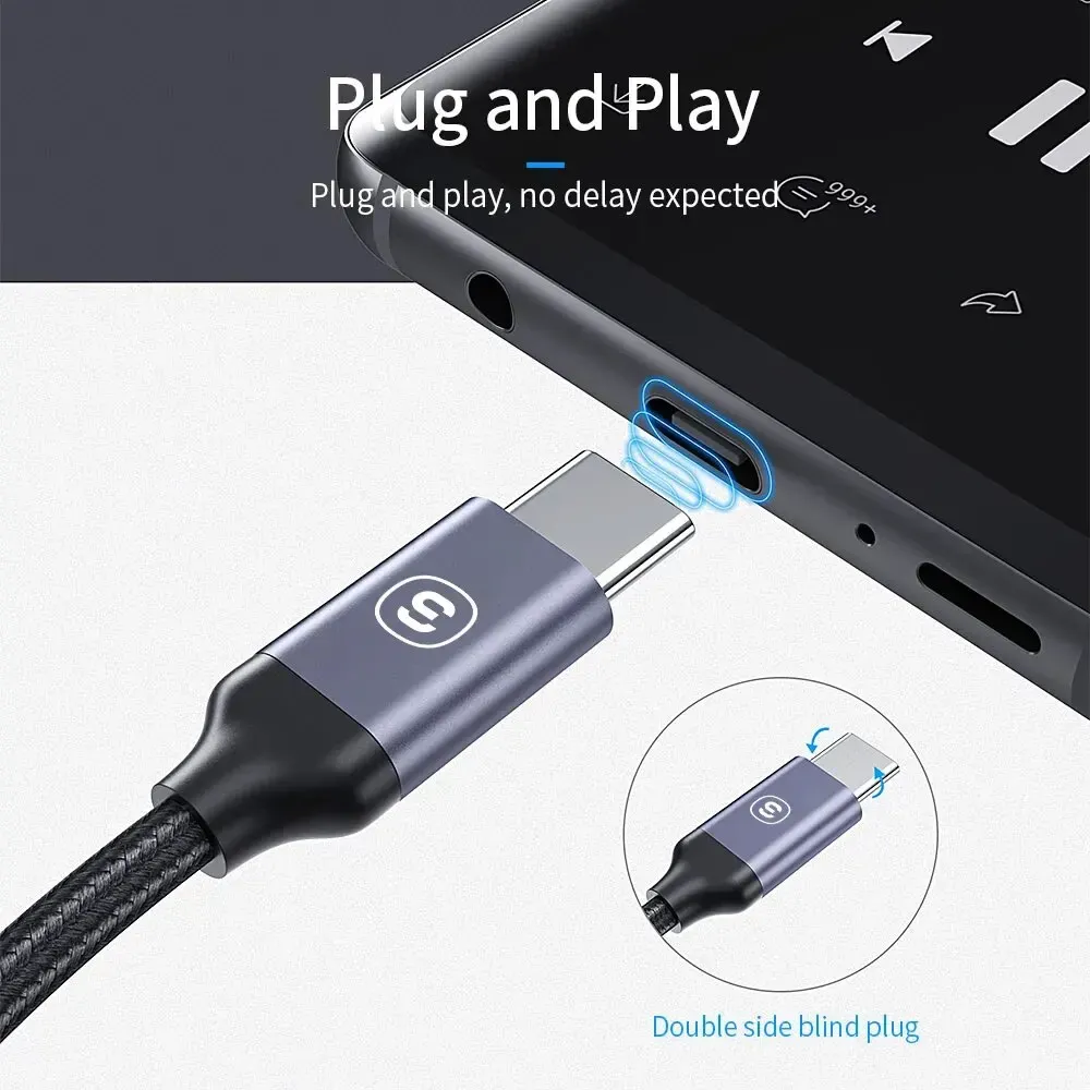 Essager USB-C to 3.5mm Audio Adapter for Headphones