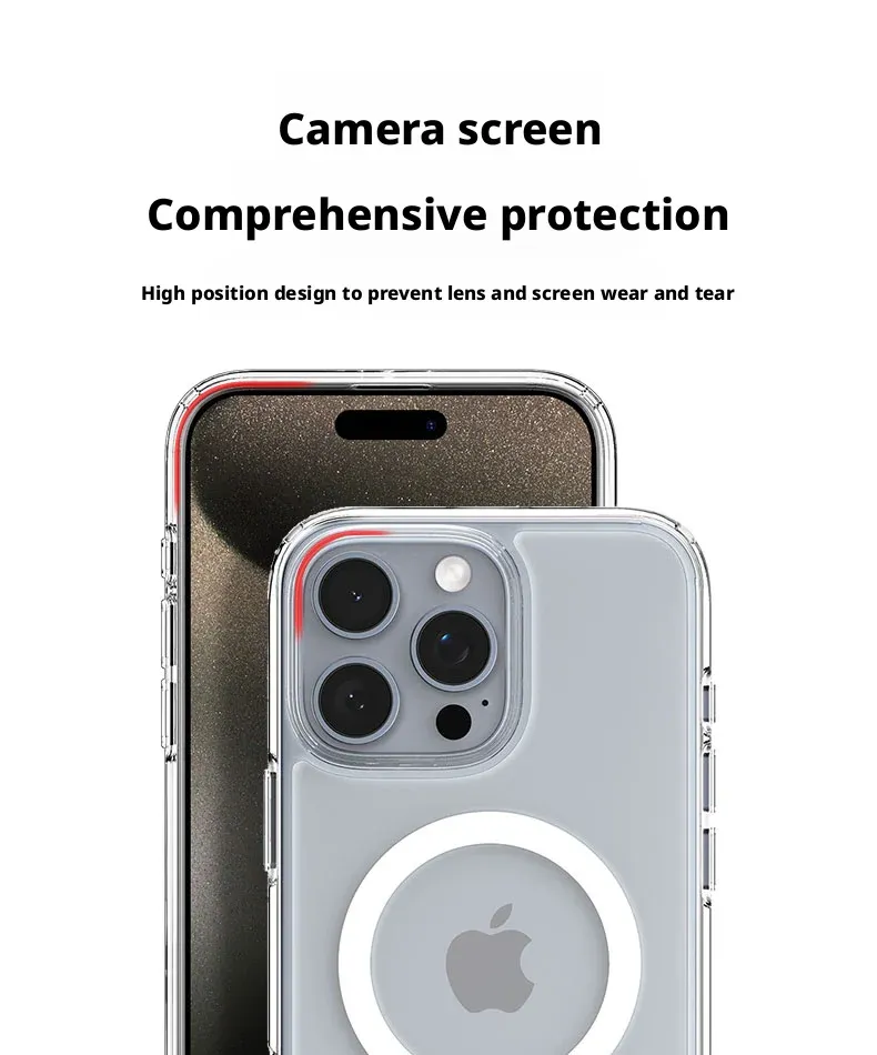 Spigen Ultra Hybrid Magnetic Clear Case for iPhone 17 Air and 16 Pro Max
