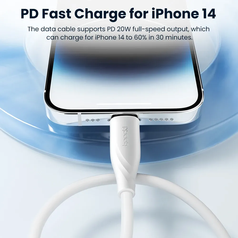 Toocki 20W USB-C to Lightning Fast Charging Cable