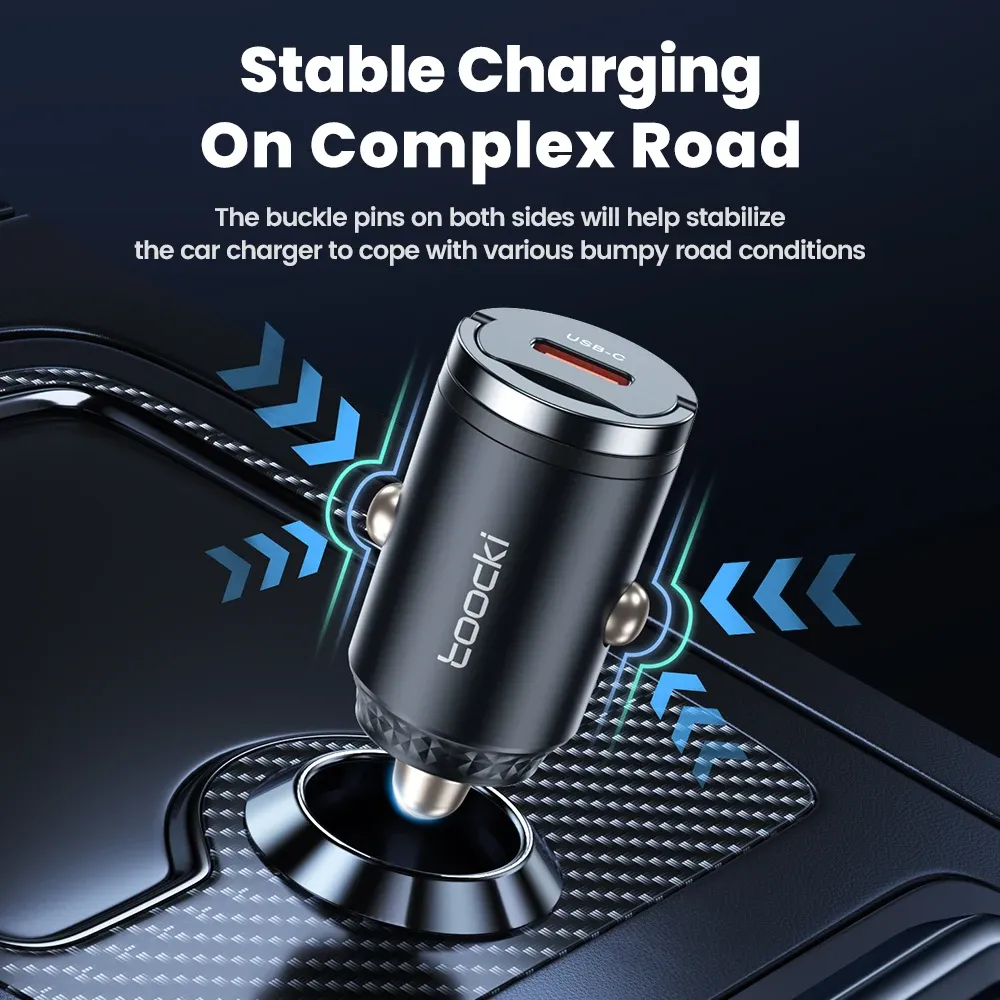 Toocki 45W USB-C Car Fast Charger