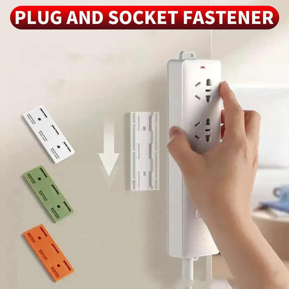 Toocki Adhesive Power Strip Wall Fixator
