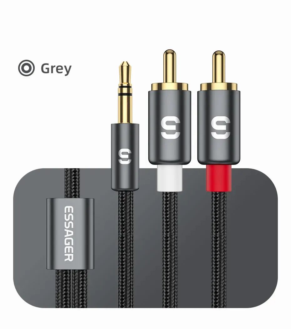 Essager 3.5mm to 2 RCA Audio Splitter Cable