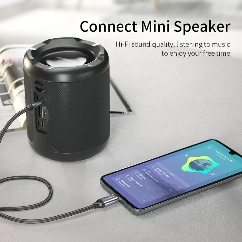 Awei USB-C to 3.5mm AUX Audio Adapter Cable