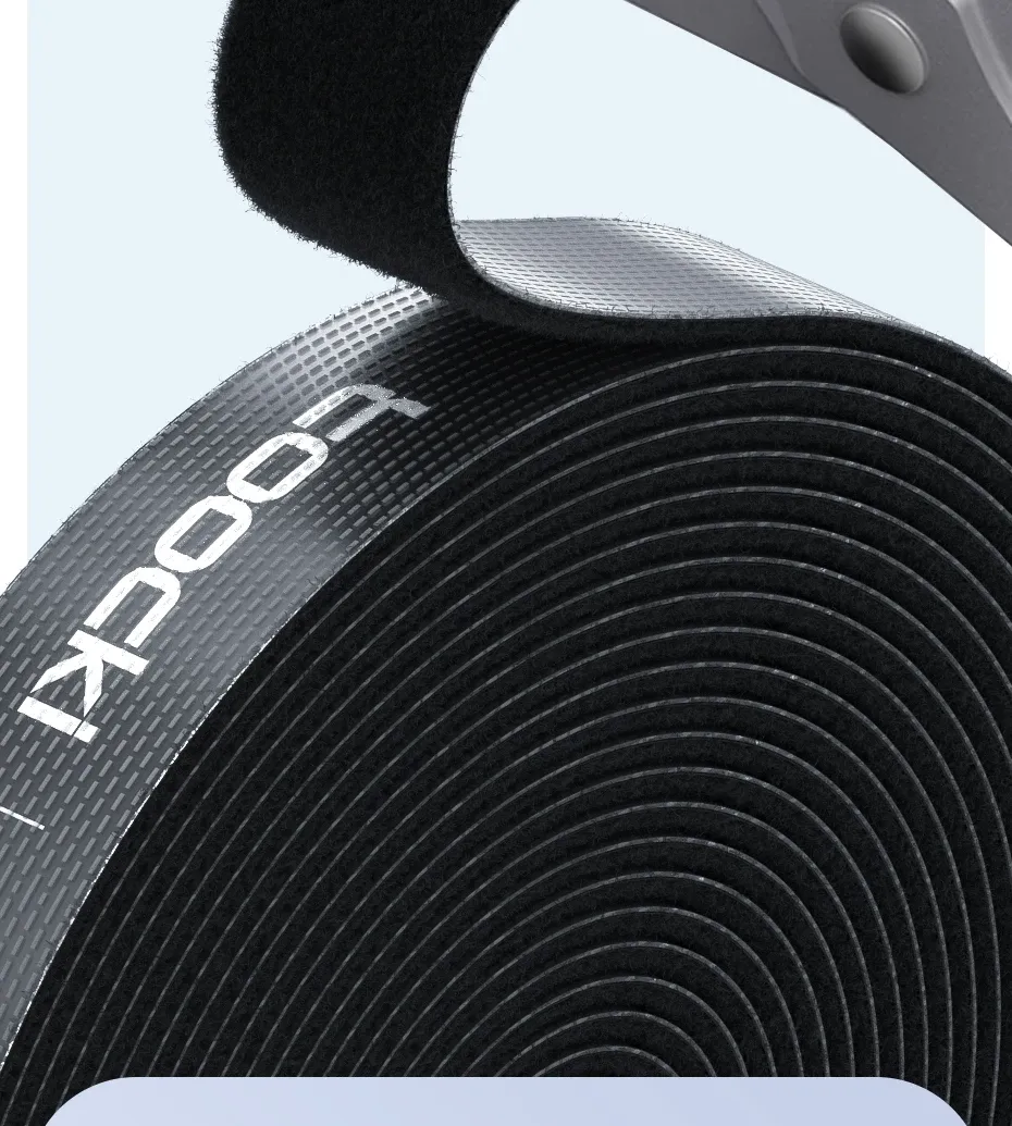 Toocki Nylon Cable Winder for Everyday Desk and Travel Use