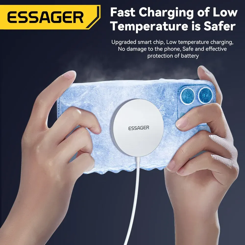 Essager 15W Magnetic Qi Wireless Charger for iPhone