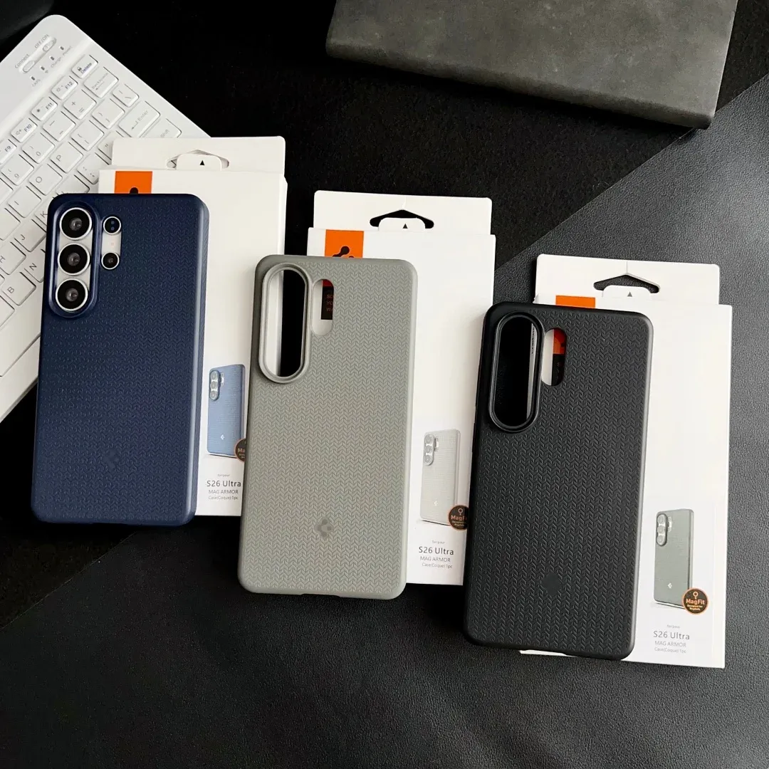 Spigen Matte Magnetic TPU Case for Samsung Galaxy S26 Ultra, S25, S24 Ultra and Plus