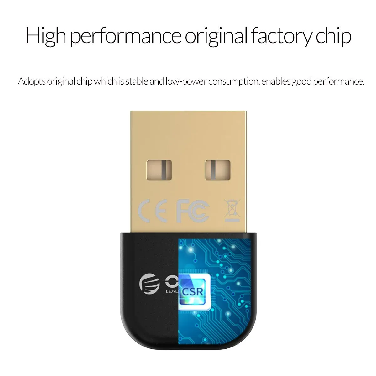 Orico QIC Mini Bluetooth 4.2 USB Adapter for Windows PCs