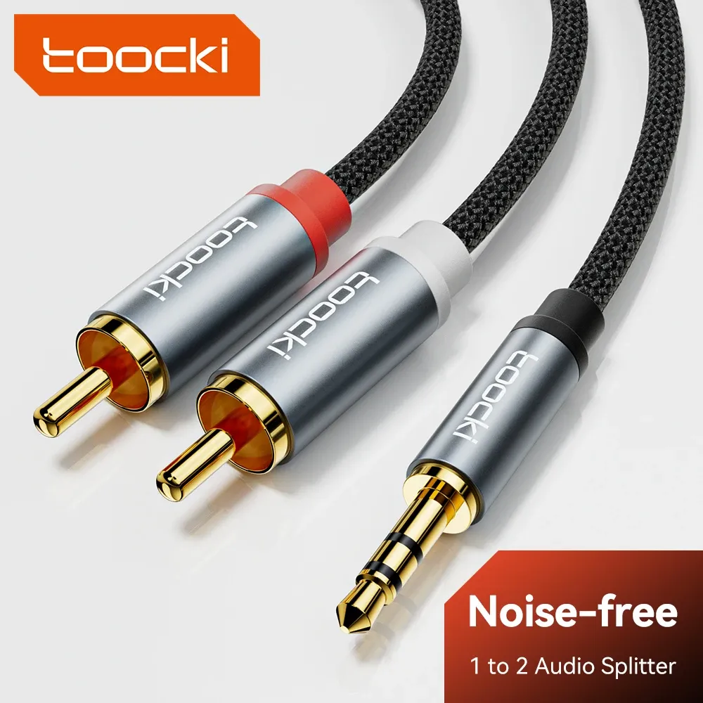 Toocki 3.5mm to 2 RCA Audio Splitter Cable