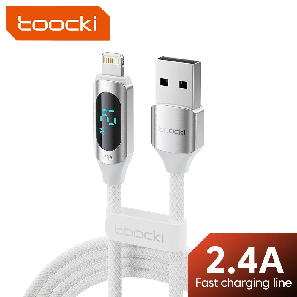 Toocki USB-A to Lightning Cable with LED Power Display