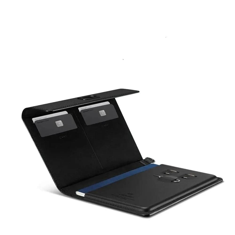 Spigen RFID Passport Wallet Cover with Magnetic Closure