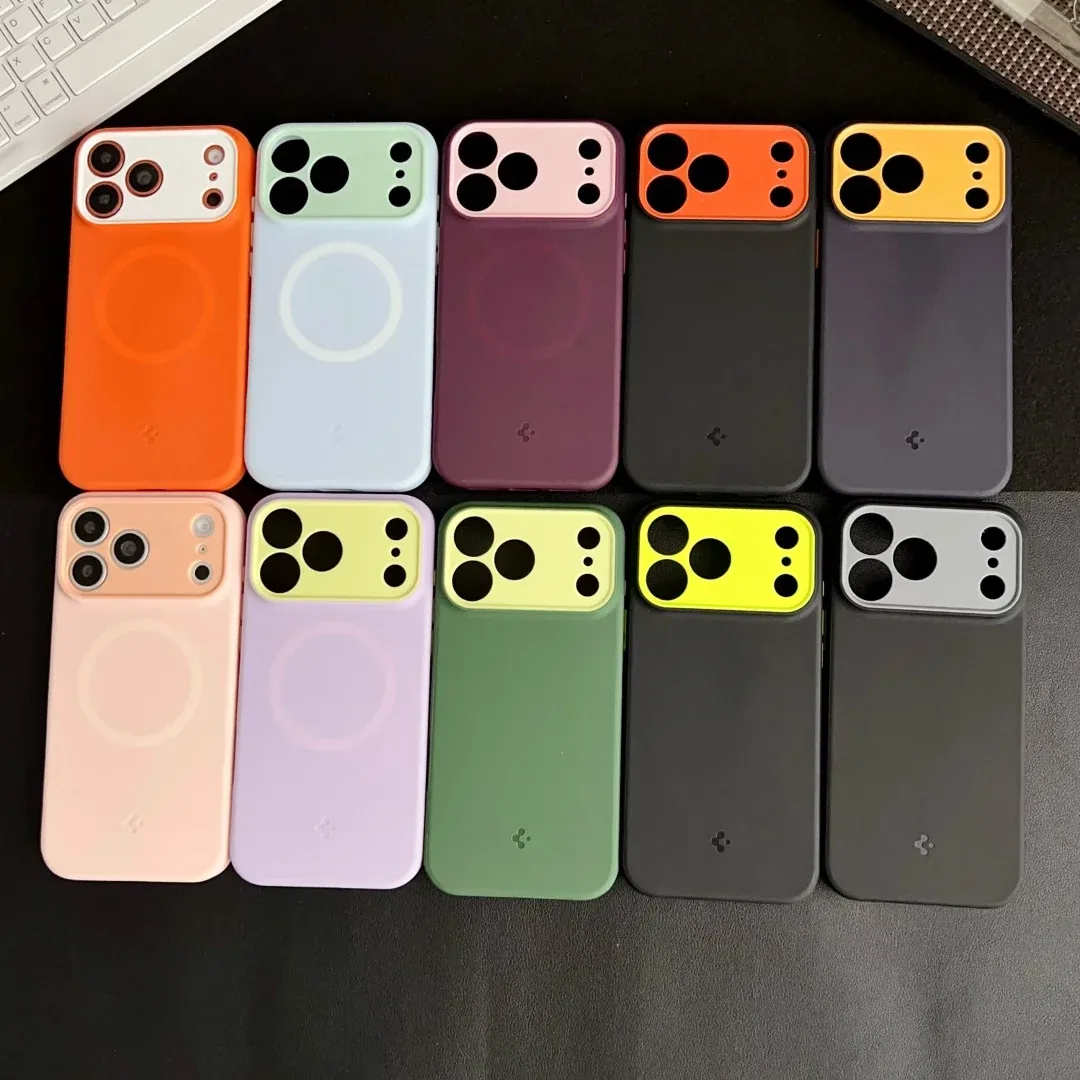 Spigen Liquid Silicone Magnetic Case for iPhone 17 Series