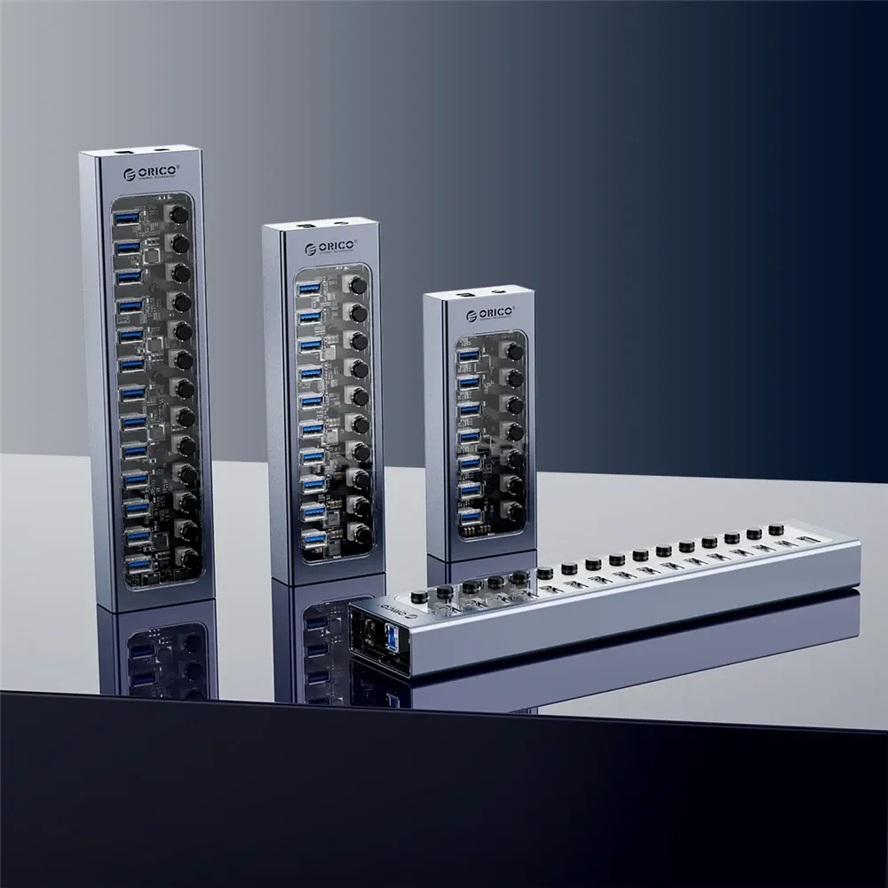 Orico 16-Port USB 3.0 Hub with Individual Switches